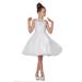 Cinderella Couture Big Girls White Beaded Tulle Special Occasion Dress