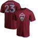 Kei Kamara Colorado Rapids Fanatics Branded Authentic Stack Player Name & Number T-Shirt - Burgundy