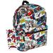 Marvel Spiderman Backpack for Boys Girls Kids - 16" Marvel Comics Spiderman School Backpack Bag Bundle with Avengers Stickers (Spiderman School Supplies)