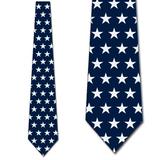 Patriotic Ties Mens Flag Star Necktie by Three Rooker