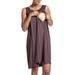 Women's Sleeveless Maternity Pregnant Nursing Breastfeeding Plain Short Dresses