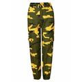 Women's Camo Cargo Trousers Casual Pants Military Army Combat Camouflage Print