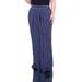 Michael Michael Kors Bengal Stripe Lined Wide Leg Pants Trousers, True Navy (X-Small)