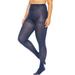 Plus Size Women's 2-Pack Opaque Tights by Comfort Choice in Navy (Size G/H)