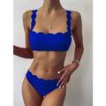 Sexy Bikini Vintage Bikini Set High Waist Swimsuit Women Swimwear Wave Bathing Suit Push Up Biqiuni