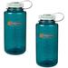 nalgene everyday triton wide mouth 32oz bottle - 2 pack (trout green)