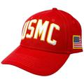 USMC Adjustable Red Snapback Hat