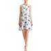 American Living Womens Floral Sleeveless Midi Dress