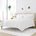 Wade Logan® Antora Microfiber Modern & Contemporary 2 Piece Coverlet/Bedspread Set Polyester/Polyfill/Microfiber in White | Wayfair