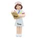 The Holiday Aisle® Nurse Hanging Figurine Ornament Plastic in Brown | 4.25 H x 1.75 W x 0.5 D in | Wayfair 68D5E3D6996D465AA7CAC038E8DDCE46