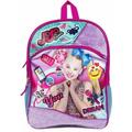 CUTE JOJO SIWA 16" BACKPACK BOOKBAG W/ FUR FUN GIRLS PURPLE NICKELODEON SCHOOL DREAM