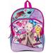 CUTE JOJO SIWA 16" BACKPACK BOOKBAG W/ FUR FUN GIRLS PURPLE NICKELODEON SCHOOL DREAM