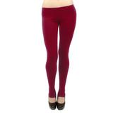 Vivian's Fashions Long Leggings - Cotton/Stirrup (Junior and Junior Plus Sizes)