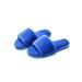 Winter Women Soft Slippers Indoor Floor Warm Shoes Plush Sandals Solid Color