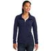 Sport-Tek Women's Long Sleeve Moisture Wick Jersey Full Zip Jacket