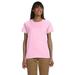 The Gildan Ladies Ultra Cotton 6 oz T-Shirt - LIGHT PINK - XL