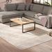 Gray/White 94 x 0.472 in Area Rug - Greyleigh™ Bridgeton Gray Sleek Area Rug Polyester/Polypropylene | 94 W x 0.472 D in | Wayfair