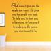 Winston Porter Dunadry God Doesn't Give You the People You Want He Gives You the People You Need Family Wall Decal Vinyl in Black | Wayfair