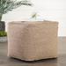 Joss & Main Aya Indoor/Outdoor Ottoman w/ Cushion | 18 H x 18 W x 18 D in | Wayfair 898E0912FB604BADB06680C8C35F7FD5