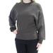 DKNY $398 Womens New 1348 Green Cut Out Crew Neck Long Sleeve Sweater S B+B