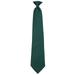 Mens Solid Color Clip On Easy to Remove Clip Necktie Ties