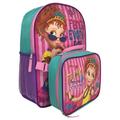 Girls Fancy Nancy Backpack 16" with Detachable Insulated Lunch Bag 2-Piece