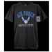 S27-AF1-BLK-04 30 Single Tee Us Air Force Classic, Black, Extra Large