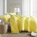 Red Barrel Studio® Wendling Natural Loft Prewashed Oversized Duvet Cover Set in Yellow | Twin XL Duvet Cover + 1 Standard Sham | Wayfair