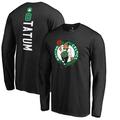 Jayson Tatum Boston Celtics Fanatics Branded Backer Name & Number Long Sleeve T-Shirt - Black