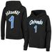 Penny Hardaway Orlando Magic Mitchell & Ness Youth Hardwood Classics Name & Number Pullover Hoodie - Black