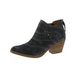 Sofft Womens Westwood II Leather Perforated Ankle Boots