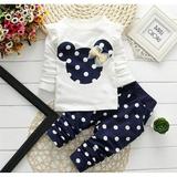 Winter Girls Clothes Set T-shirt+pants 2 pcs Kids Clothes Girl Sport Suit Children Clothes