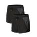 UKAP 2 Pack Mens Running Shorts with Liner Dry Fit Stretch Jogging Athletic Shorts Gym Training Workout Shorts with Zip Pocket