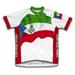 Ecuatorial Guinea Flag Short Sleeve Cycling Jersey for Women - Size XL