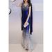 Junior V-Neck Classy Sequins Attached Shiny Slim Fit Long Party Dress