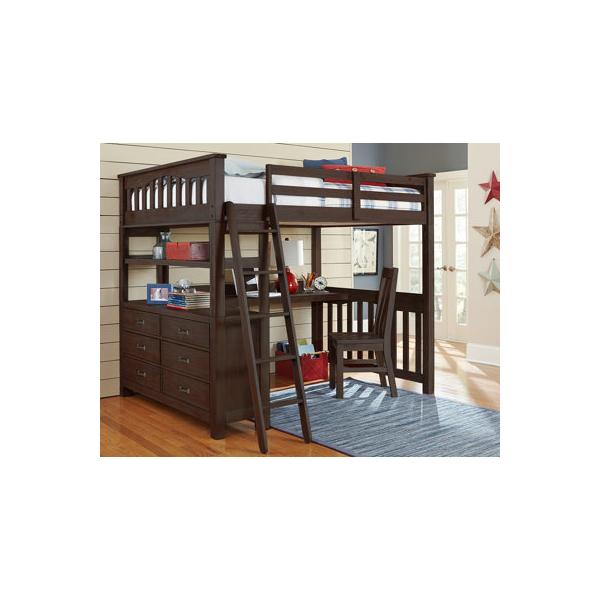greyleigh™-baby---kids-mateo-solid-wood-loft-bed-w--built-in-desk-w--chair-solid-wood-in-brown-green-|-70-h-x-59-w-x-82.25-d-in-|-wayfair/