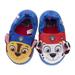 Nickelodeon O-CH65245-Blue-506 Paw Patrol Boys Slip on with Chase & Marshall icon, Blue - Size 5-6