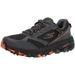 Skechers Men's GOrun Altitude-Performance Running & Hiking Trail Running Sneaker, Charcoal/Orange/Black, 11.5