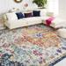 Blue/Orange 24 x 0.26 in Area Rug - Mistana™ Hillsby Oriental Area Rug, Polypropylene | 24 W x 0.26 D in | Wayfair MTNA3186 40470622