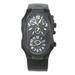 Pre-Owned Philip Stein Signature Chronograph Black PVD Steel Quartz Mens Watch 3B-NBY-RB