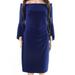 Lauren by Ralph Lauren NEW Indigo Blue Womens Size 18 Plus Sheath Dress