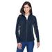 Ladies' Microfleece Jacket - MIDNIGHT NAVY - L