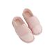 Daeful Womens Slippers Round Toe interior Floor Shoes Plaid Printing Maternity Slip On