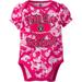 NFL Oakland Raiders Baby Girls Short Sleeve Heart Camo Bodysuit