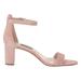 Nine West Pruce Block Heel Sandal Modern Pink