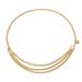 35.5 Inch L Size Women Long Tassel Waist Chain Belt Multilayer Body Belly Chain for Dress Gold