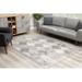 Gray 48 x 0.4 in Area Rug - Ophelia & Co. Sikeston Abstract/Brown Area Rug Polypropylene | 48 W x 0.4 D in | Wayfair