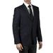 Adam Baker by Douglas & Grahame Men's 6807100/6 Single Breasted 100% Wool Ultra Slim Fit Blazer/Sport Coat - Navy Check - 38R