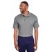 Puma Golf 597220 Men's Grill-To Green Polo - PUMA BLACK HTHR - S