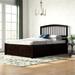 Red Barrel Studio® Starkington Queen Solid Wood Platform Bed Wood in Brown | 50 H x 63.13 W x 83.63 D in | Wayfair 2C612DA555DC430C9C183EC33DED9362